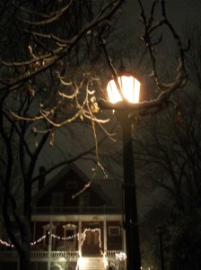 sound of snow falling