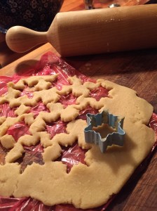 cookie baking wintery blessings
