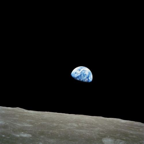 earth from moon, apollo 8 mission. 12.24.68