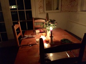 candlelight dinner