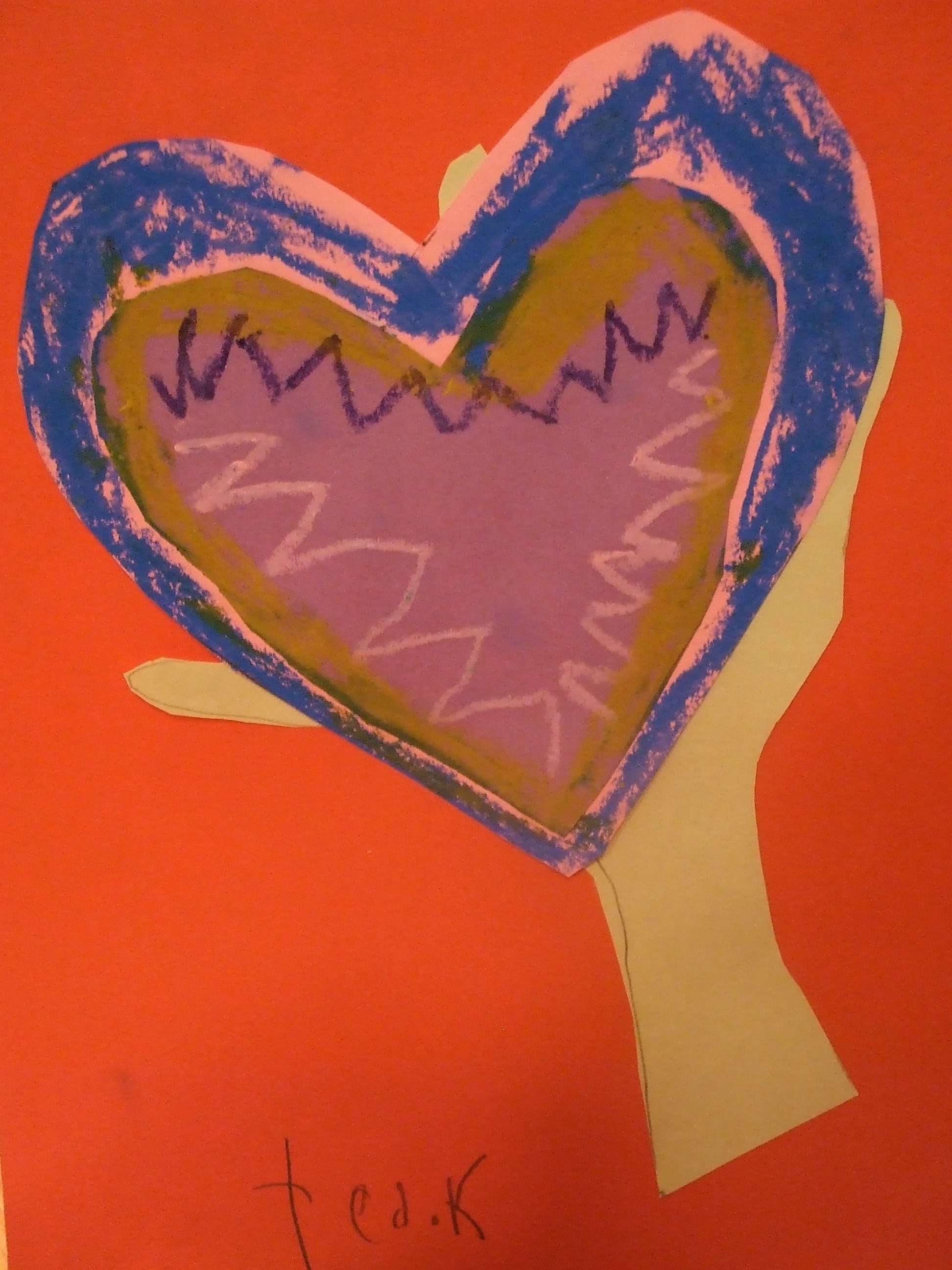 teddyhanddrawn heart