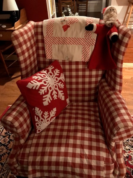 christmas chair