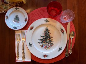 christmas plates